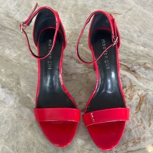 Madden girl red patent heels 7